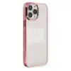 Apple İphone 13 Pro Max Kılıf Element Silikon - Pembe