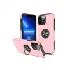 Apple İphone 13 Pro Max Kılıf Elit Yüzüklü Kapak - Pembe