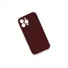 Apple İphone 13 Pro Max Kılıf Lansman Legant Silikon - Bordo