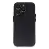 Apple İphone 13 Pro Max Kılıf Luko Lens Silikon - Siyah