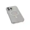 Apple İphone 13 Pro Max Kılıf Matte Şeffaf Magneticsafe - Şeffaf