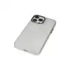 Apple İphone 13 Pro Max Kılıf Modos Metal Kapak - Şeffaf