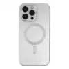 Apple İphone 13 Pro Max Kılıf Moshi Lens Magneticsafe Silikon - Gümüş