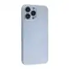 Apple İphone 13 Pro Max Kılıf Nano İçi Kadife Silikon - Sky Blue