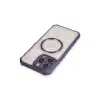 Apple İphone 13 Pro Max Kılıf Prag Magneticsafe Kapak - Derin Mor