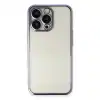 Apple İphone 13 Pro Max Kılıf Razer Lensli Silikon - Mor