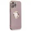 Apple İphone 13 Pro Max Kılıf Store Silikon - Mor