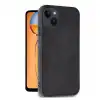 Apple İphone 14 Kılıf Aras Deri Kapak - Siyah