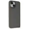 Apple İphone 14 Kılıf Elegant Kapak - Titan Gri
