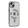 Apple İphone 14 Kılıf Kross Magneticsafe Kapak - Gümüş