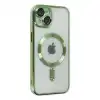 Apple İphone 14 Kılıf Kross Magneticsafe Kapak - Koyu Yeşil