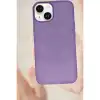 Apple İphone 14 Kılıf Maya Karbon Kapak - Lacivert