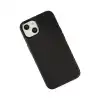 Apple İphone 14 Plus Kılıf Asya Deri Silikon - Siyah