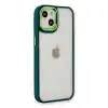 Apple İphone 14 Plus Kılıf Dora Kapak - Haki Yeşil