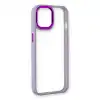 Apple İphone 14 Plus Kılıf Dora Kapak - Lila
