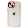 Apple İphone 14 Plus Kılıf Dora Kapak - Pudra