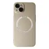 Apple İphone 14 Plus Kılıf Jack Magneticsafe Lens Silikon - Gold