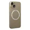 Apple İphone 14 Plus Kılıf Jack Magneticsafe Lens Silikon - Gold