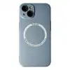 Apple İphone 14 Plus Kılıf Jack Magneticsafe Lens Silikon - Sierra Blue