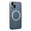 Apple İphone 14 Plus Kılıf Jack Magneticsafe Lens Silikon - Sierra Blue