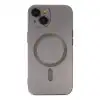 Apple İphone 14 Plus Kılıf Moshi Lens Magneticsafe Silikon - Füme