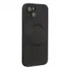 Apple İphone 14 Plus Kılıf Moshi Lens Magneticsafe Silikon - Siyah