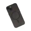 Apple İphone 14 Plus Kılıf Moshi Lens Magneticsafe Silikon - Siyah