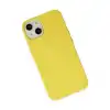 Apple İphone 14 Plus Kılıf Nano İçi Kadife Silikon - Sarı
