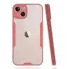 Apple İphone 14 Plus Kılıf Platin Silikon - Pembe