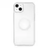 Apple İphone 14 Plus Kılıf Santa Lens Silikon - Şeffaf