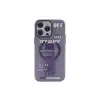 Apple İphone 14 Pro Kılıf Apollo Magneticsafe Desenli Kapak - Apollo Mor - 3