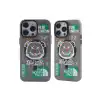 Apple İphone 14 Pro Kılıf Apollo Magneticsafe Desenli Kapak - Apollo Siyah - 2
