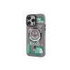Apple İphone 14 Pro Kılıf Apollo Magneticsafe Desenli Kapak - Apollo Siyah - 2