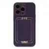 Apple İphone 14 Pro Kılıf Coco Elit Kapak - Derin Mor
