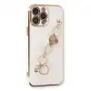 Apple İphone 14 Pro Kılıf Esila Silikon - Beyaz