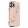Apple İphone 14 Pro Kılıf Esila Silikon - Pudra