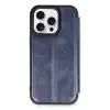 Apple İphone 14 Pro Kılıf Flip Cover - Lacivert