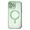 Apple İphone 14 Pro Kılıf Kross Magneticsafe Kapak - Koyu Yeşil