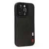 Apple İphone 14 Pro Kılıf Loop Deri Silikon - Siyah