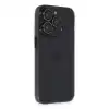 Apple İphone 14 Pro Kılıf Luko Lens Silikon - Siyah