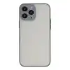 Apple İphone 14 Pro Kılıf Montreal Silikon Kapak - Gri