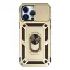 Apple İphone 14 Pro Kılıf Pars Lens Yüzüklü Silikon - Gold