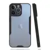 Apple İphone 14 Pro Kılıf Platin Silikon - Siyah