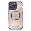 Apple İphone 14 Pro Kılıf Prag Magneticsafe Kapak - Derin Mor