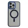 Apple İphone 14 Pro Kılıf Room Magneticsafe Silikon - Lacivert