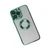 Apple İphone 14 Pro Kılıf Slot Silikon - Köknar Yeşili