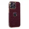Apple İphone 14 Pro Kılıf Snake Kapak - Derin Mor