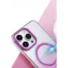 Apple İphone 14 Pro Max Glossy Magsafe Kapak - Çöl Titanyum