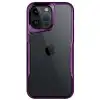 Apple İphone 14 Pro Max Kılıf Boyi Silikon Kapak - Derin Mor