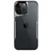 Apple İphone 14 Pro Max Kılıf Boyi Silikon Kapak - Titan Gri